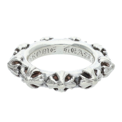 Chrome Hearts Cross Band Silver Ring Size ONE SIZE