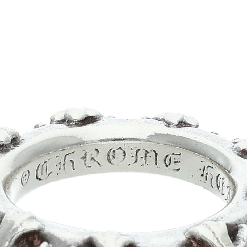 Chrome Hearts Cross Band Silver Ring Size ONE SIZE