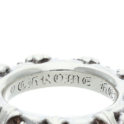 Chrome Hearts Cross Band Silver Ring Size ONE SIZE