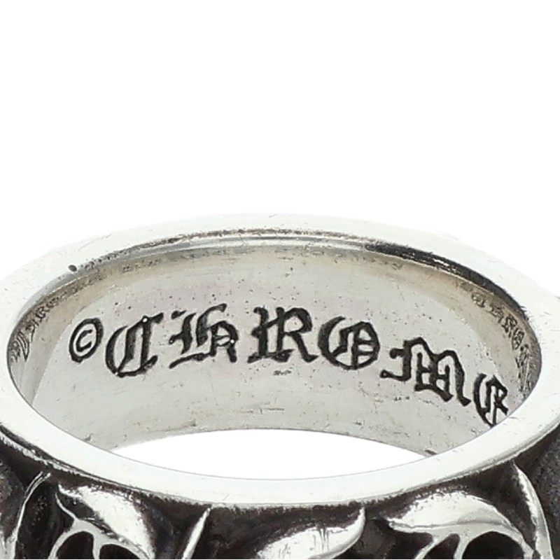 Chrome Hearts ETRNITY VINE BAND Silver Ring Size JP 11