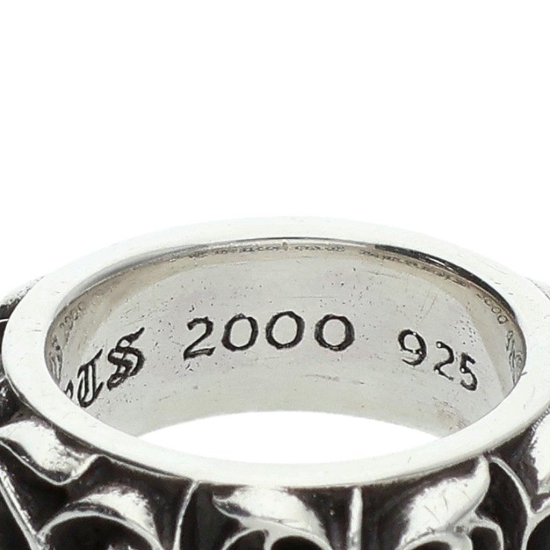 Chrome Hearts ETRNITY VINE BAND Silver Ring Size JP 11