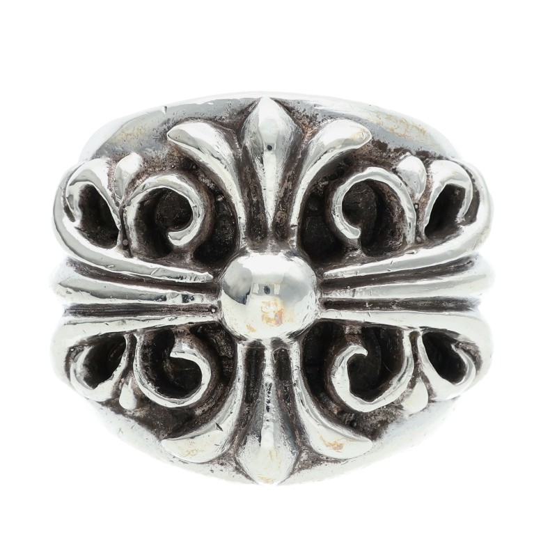 Chrome Hearts Keeper Silver Ring Size JP 14.5