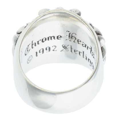 Chrome Hearts Keeper Silver Ring Size JP 14.5