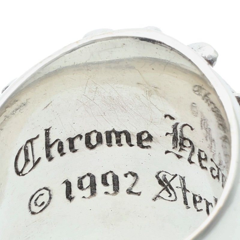 Chrome Hearts Keeper Silver Ring Size JP 14.5