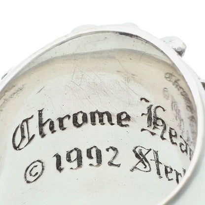 Chrome Hearts Keeper Silver Ring Size JP 14.5