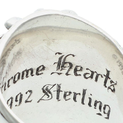 Chrome Hearts Keeper Silver Ring Size JP 14.5