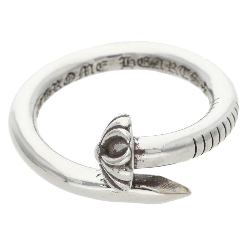 Chrome Hearts NAIL CRSBALL Nail Silver Ring Size JP 14