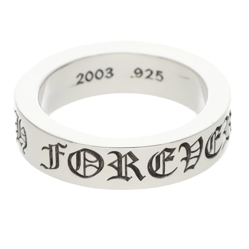 Chrome Hearts 6mm Spacer Forever Silver Ring Size ONE SIZE