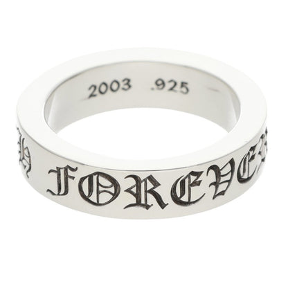 Chrome Hearts 6mm Spacer Forever Silver Ring Size ONE SIZE