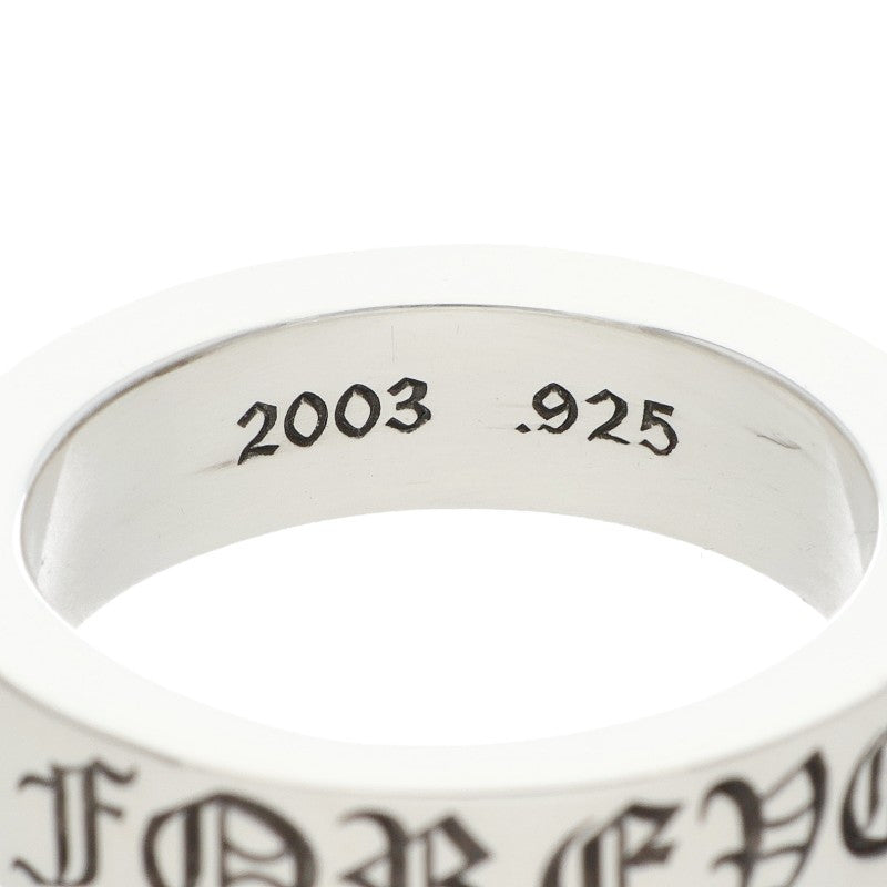 Chrome Hearts 6mm Spacer Forever Silver Ring Size ONE SIZE