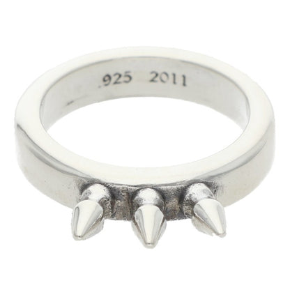 Chrome Hearts BBY BLL 3SPKS Baby Bell 3 Spike Ring Size 4.5