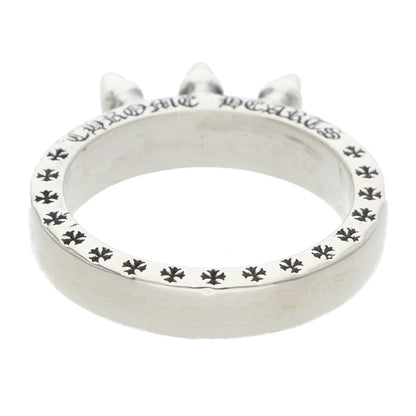 Chrome Hearts BBY BLL 3SPKS Baby Bell 3 Spike Ring Size 4.5