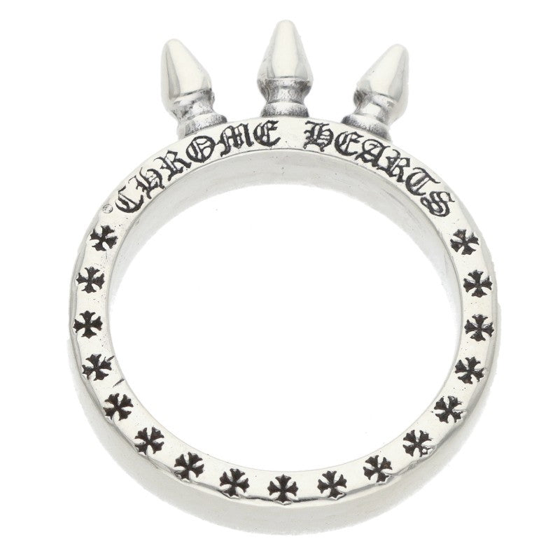 Chrome Hearts BBY BLL 3SPKS Baby Bell 3 Spike Ring Size 4.5