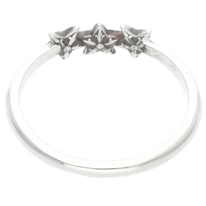 Chrome Hearts Bubblegum 3 Star Silver Ring Size JP 11.5