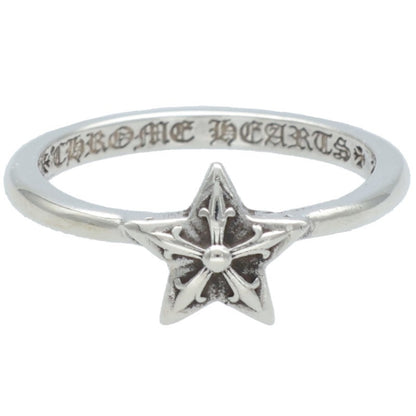 Chrome Hearts BUBBLGM STAR Silver Ring Size ONE SIZE