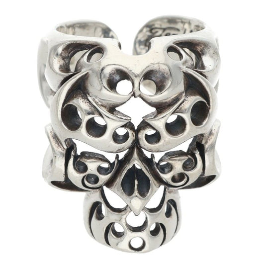 TENDERLOIN T-SKULL RING Silver Ring Size ONE SIZE