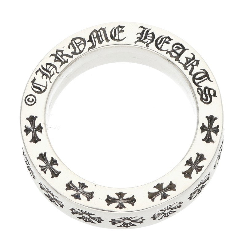 Chrome Hearts 6mm Spacer FUCKYOU Silver Ring Size JP 9