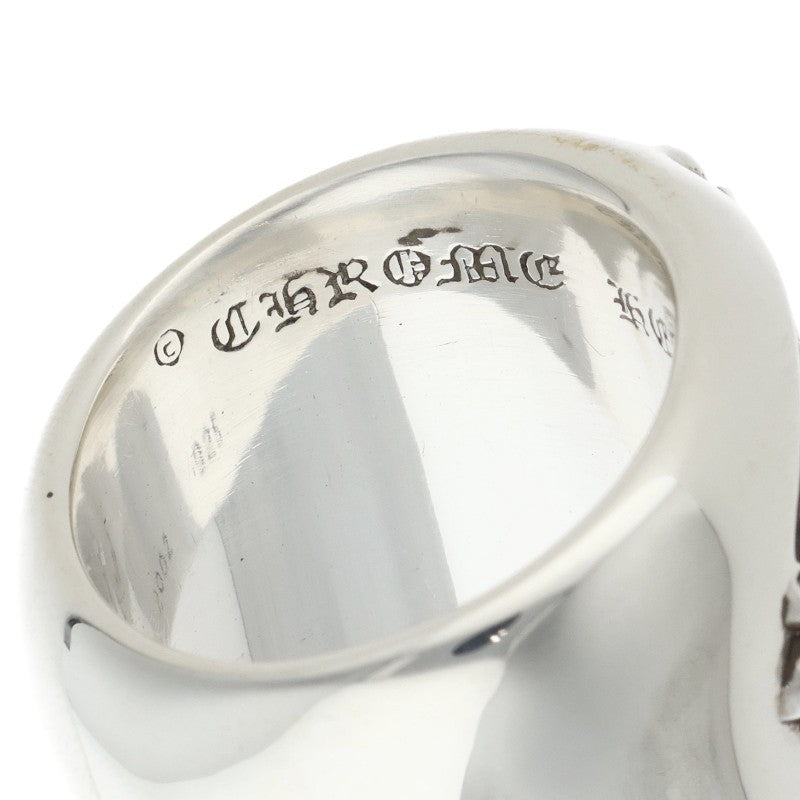 Chrome Hearts CLASSIC OVAL Cross Ring 925 Size JP 23.5