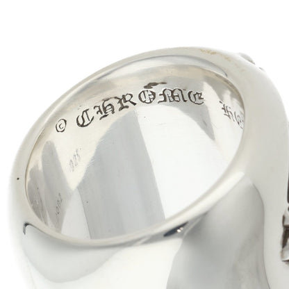 Chrome Hearts CLASSIC OVAL Cross Ring 925 Size JP 23.5