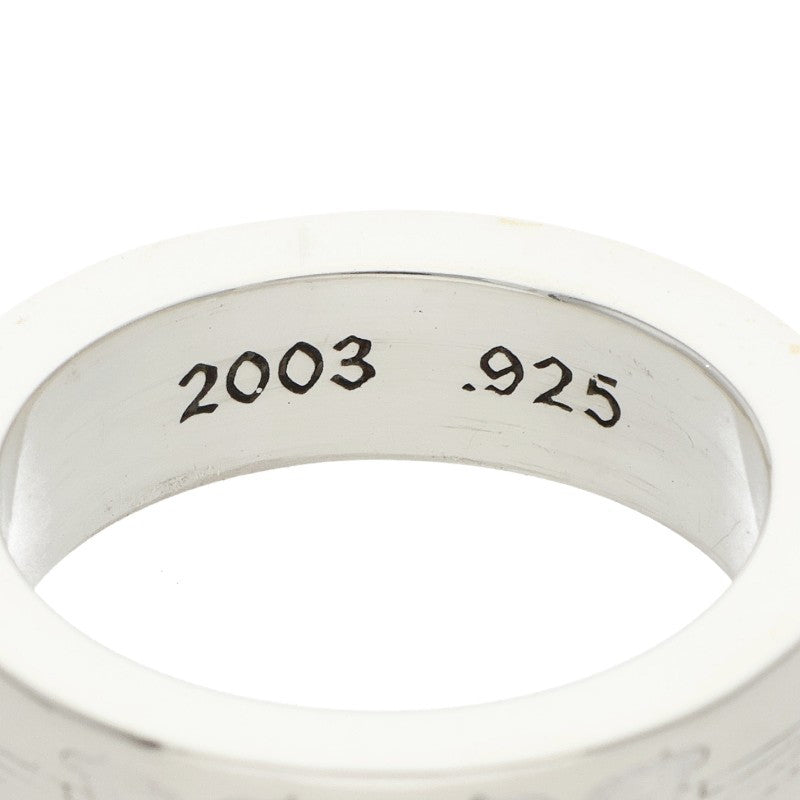 Chrome Hearts 6mm SPACER DAGGER Silver Ring Size JP 14