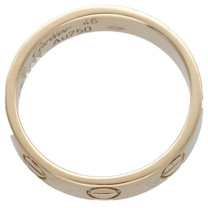 Cartier MINI LOVE RING 18K Yellow Gold Ring Size 46