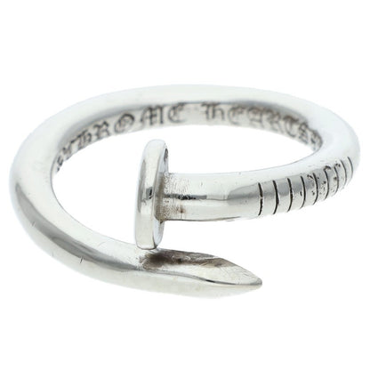 Chrome Hearts NAIL FLAT Silver Ring Size ONE SIZE