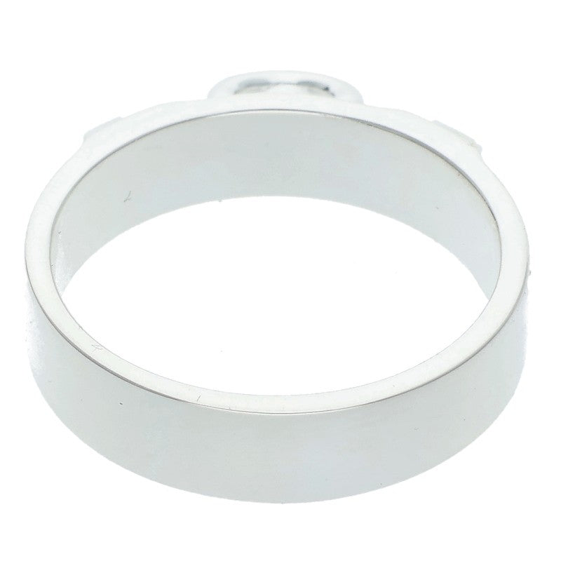 HERMES Collier de Chien PM Silver Ring Size JP 18