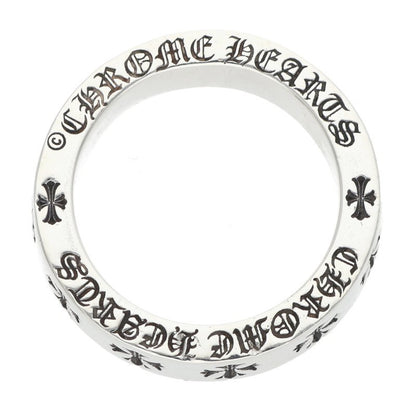 Chrome Hearts 6mm SPACER FOREVER Silver Ring Size ONE SIZE