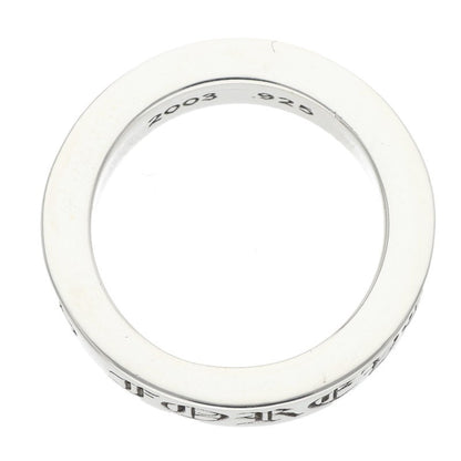 Chrome Hearts 6mm SPACER FOREVER Silver Ring Size ONE SIZE