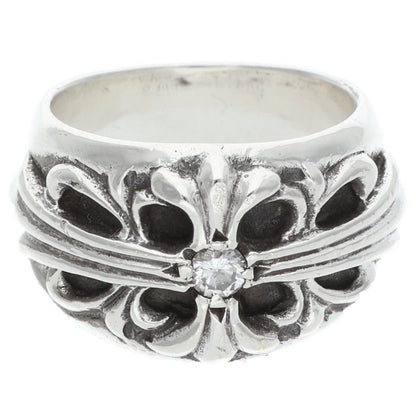 Chrome Hearts Floral Cross 1 Silver Ring Size ONE SIZE