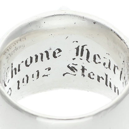 Chrome Hearts Floral Cross 1 Silver Ring Size ONE SIZE