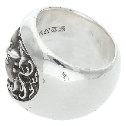 Chrome Hearts Classic Oval Star Silver Ring Size JP 23
