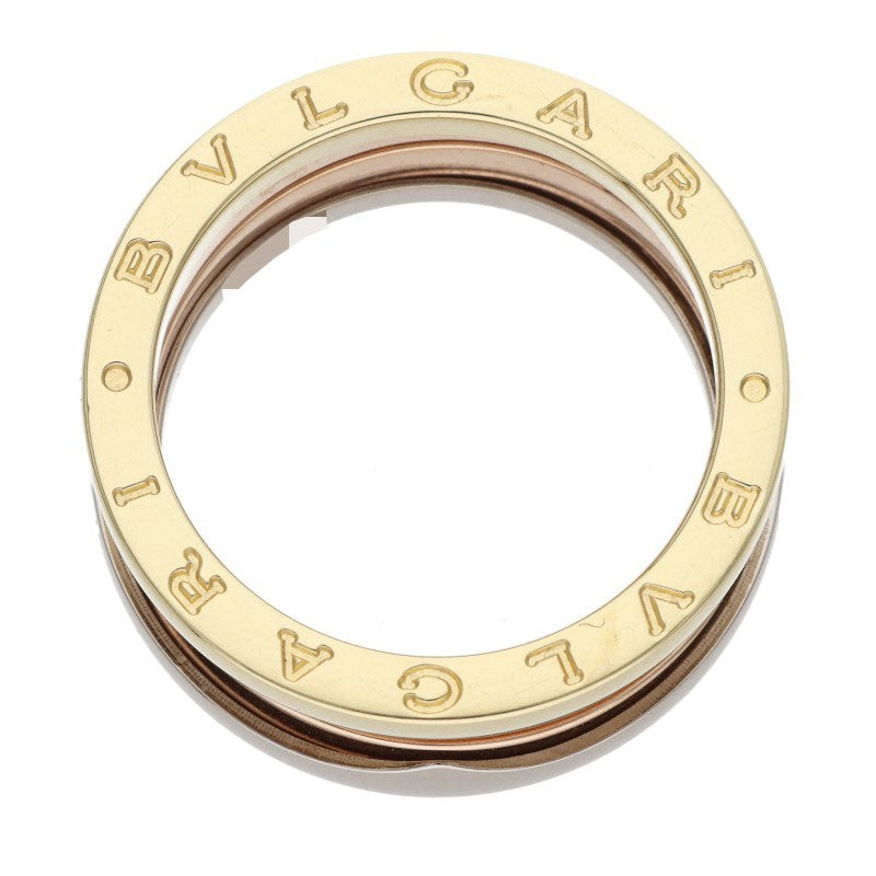 BVLGARI B-Zero1 3 Band 18K Multi Gold Ring Size JP 19