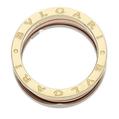 BVLGARI B-Zero1 3 Band 18K Multi Gold Ring Size JP 19
