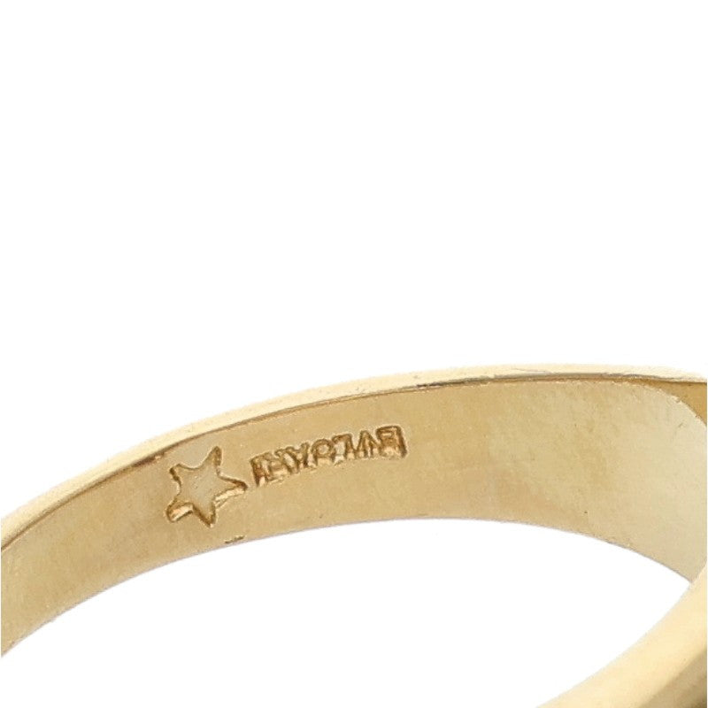 BVLGARI Solitaire Cocktail K18YG Diamond Ring