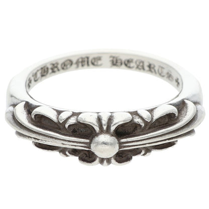 Chrome Hearts BABY CLASSIC Floral Silver Ring Size ONE SIZE
