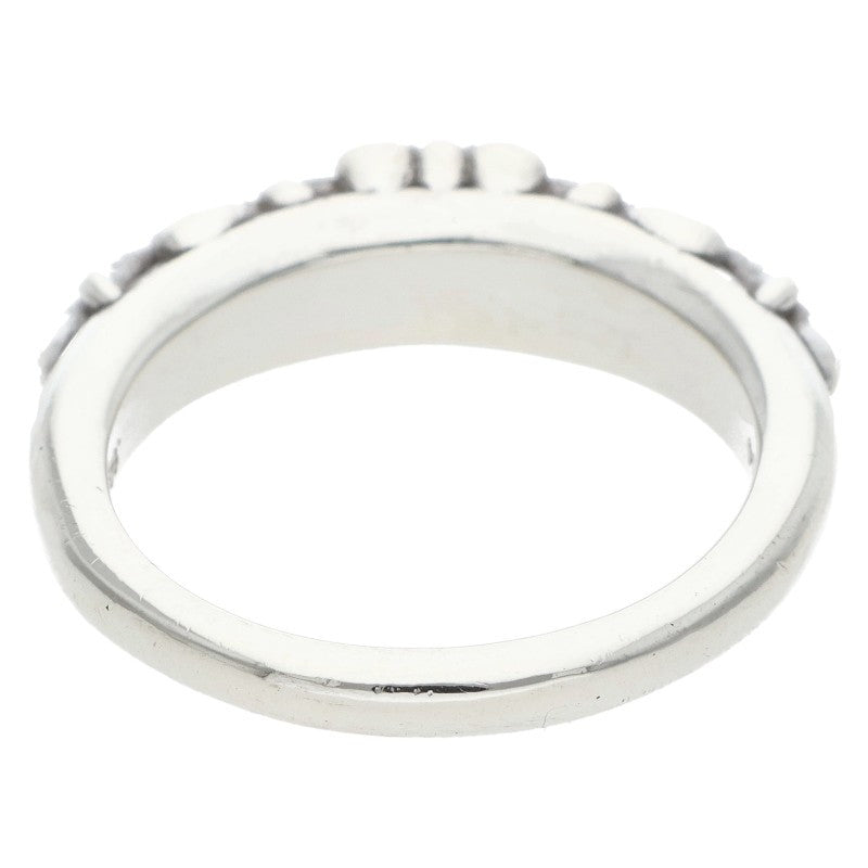 Chrome Hearts BABY CLASSIC Floral Silver Ring Size ONE SIZE