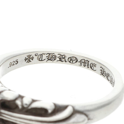Chrome Hearts BABY CLASSIC Floral Silver Ring Size ONE SIZE
