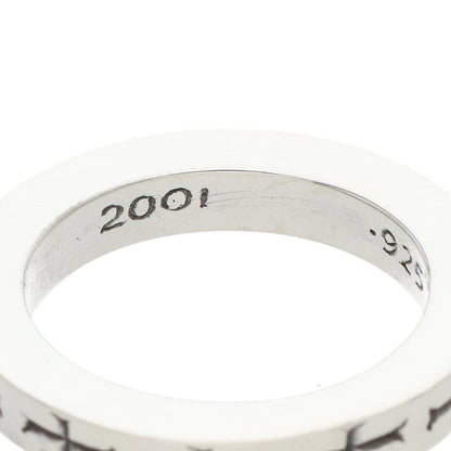 Chrome Hearts 3mm FUCKYOU Spacer Silver Ring Size JP 9