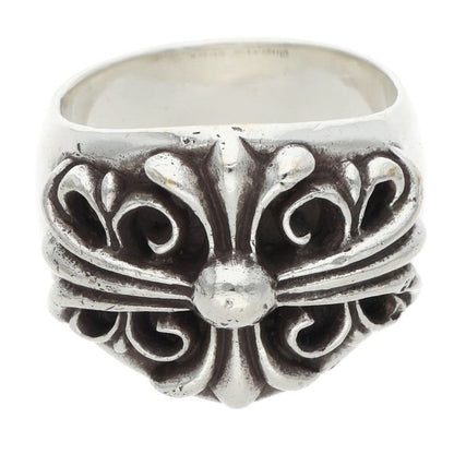 Chrome Hearts Keeper Silver Ring Size JP 23.5