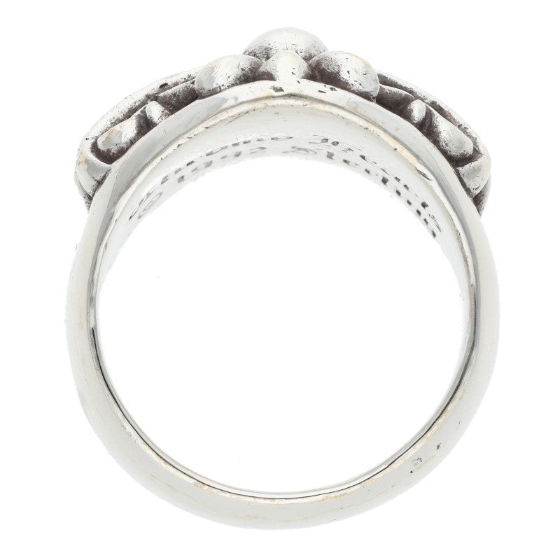 Chrome Hearts Keeper Silver Ring Size JP 23.5