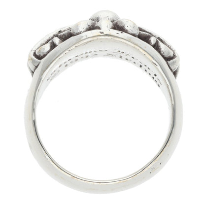 Chrome Hearts Keeper Silver Ring Size JP 23.5