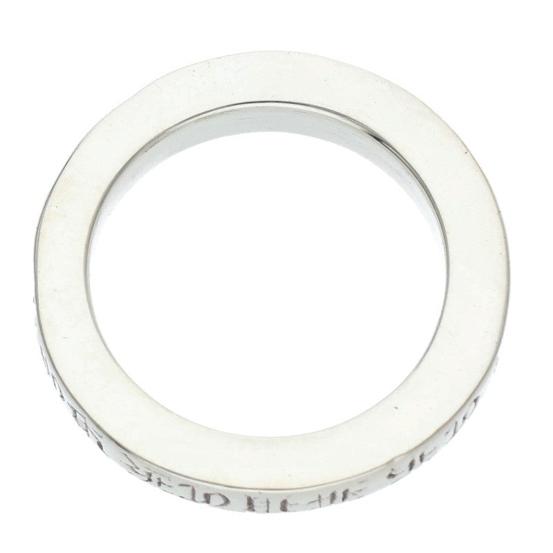 Chrome Hearts 925 3mm Spacer FUCKYOU Silver Ring Size 12.5