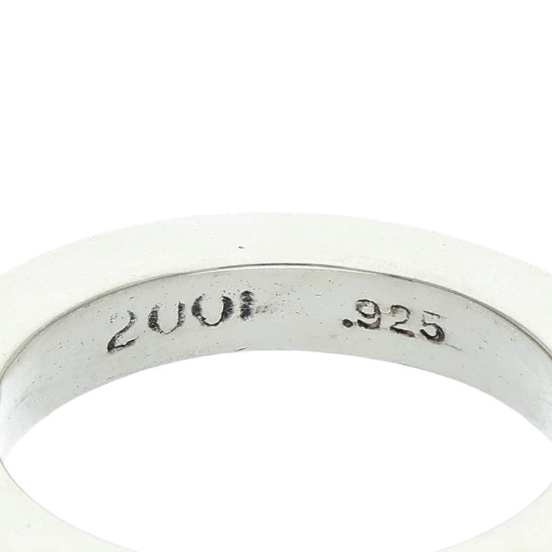 Chrome Hearts 925 3mm Spacer FUCKYOU Silver Ring Size 12.5