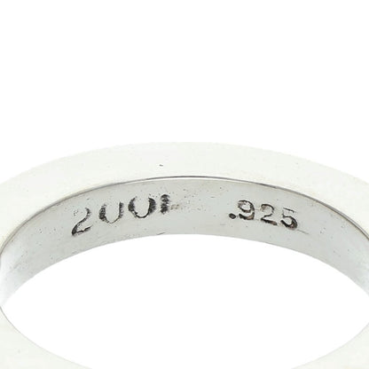 Chrome Hearts 925 3mm Spacer FUCKYOU Silver Ring Size 12.5