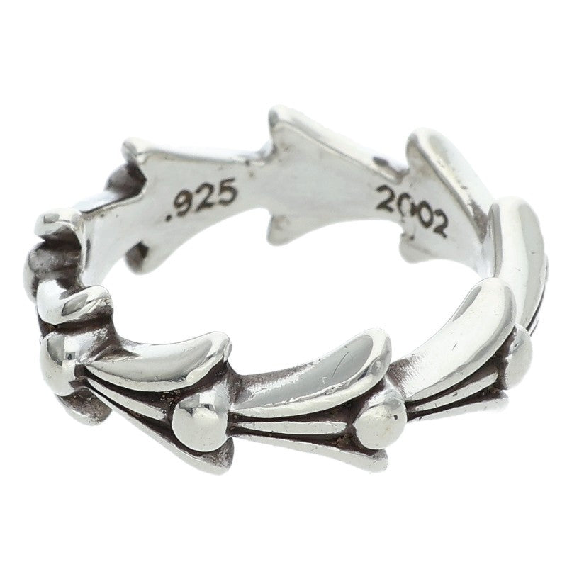 Chrome Hearts CROSS TAIL 925 Silver Ring Size ONE SIZE