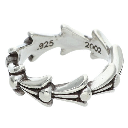 Chrome Hearts CROSS TAIL 925 Silver Ring Size ONE SIZE