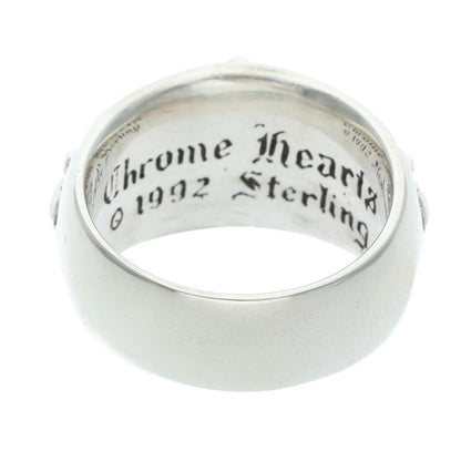 Chrome Hearts FLRL CRS 1DIA Silver ONE SIZE Ring Size JP 21