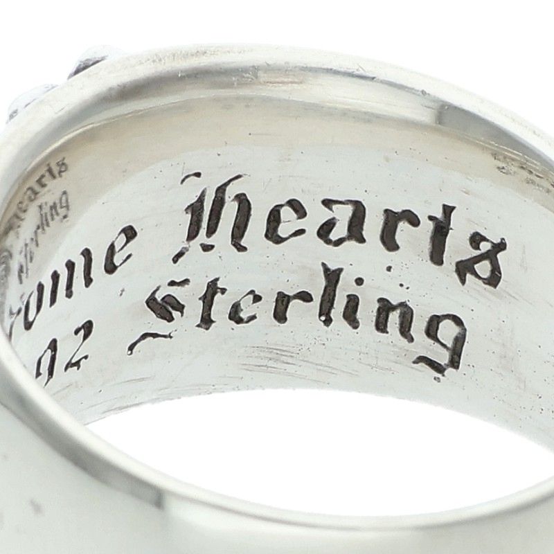 Chrome Hearts FLRL CRS 1DIA Silver ONE SIZE Ring Size JP 21