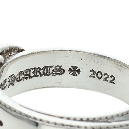 Chrome Hearts BELTED OVAL SML Silver Ring Size JP 19